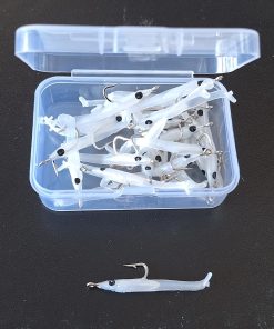 3.5 cm Eel Lure Kancalı Silikon Balık